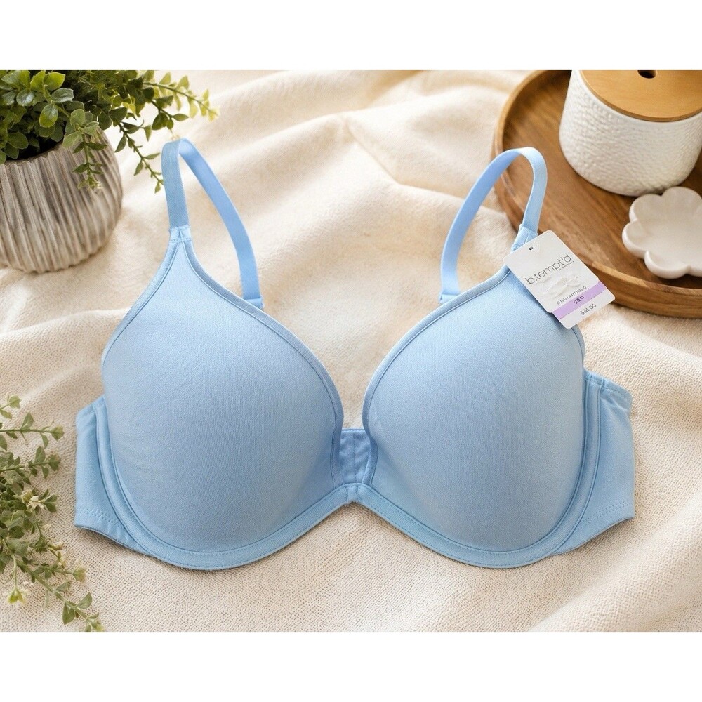 b.tempt'd by Wacoal Light Blue Convertible Padded Underwire Bra 38D NWT